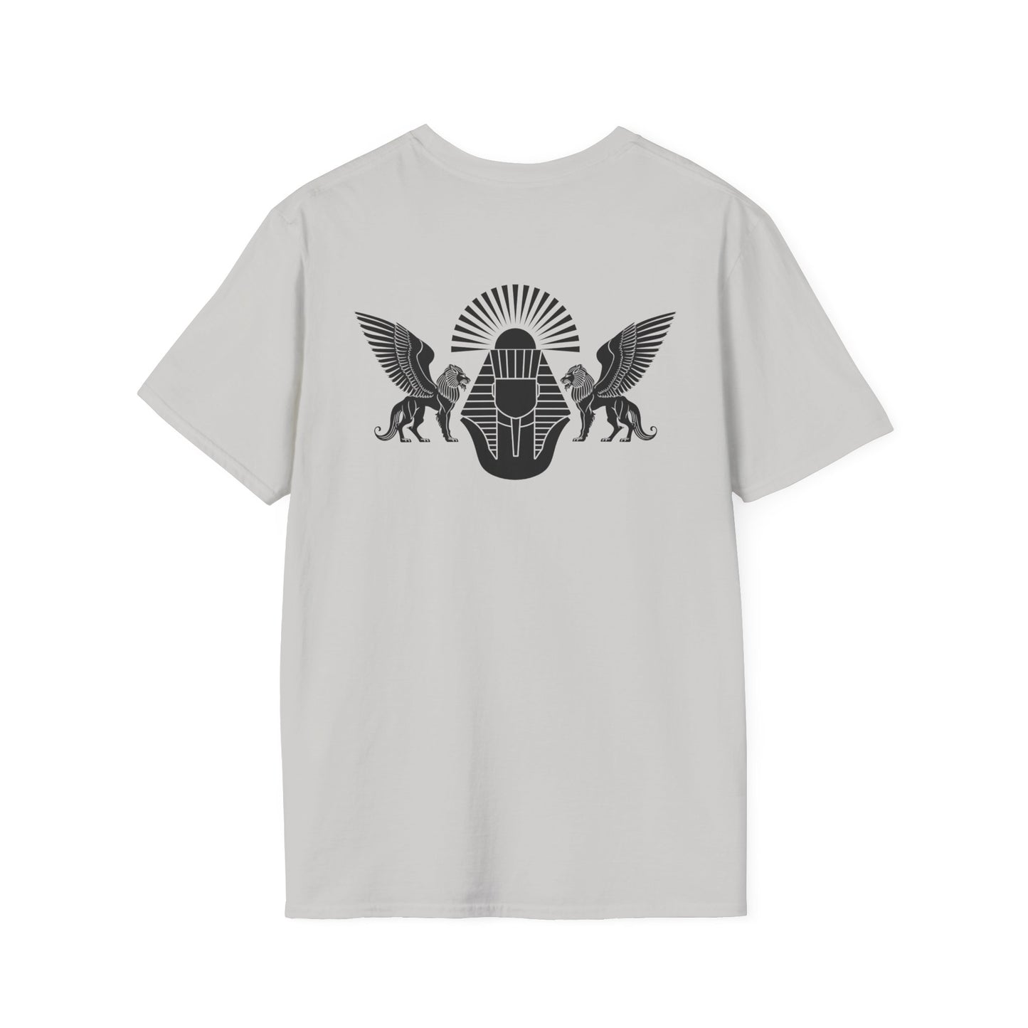 Vintage Graphic Unisex Softstyle T-Shirt - Egyptian Inspired Design