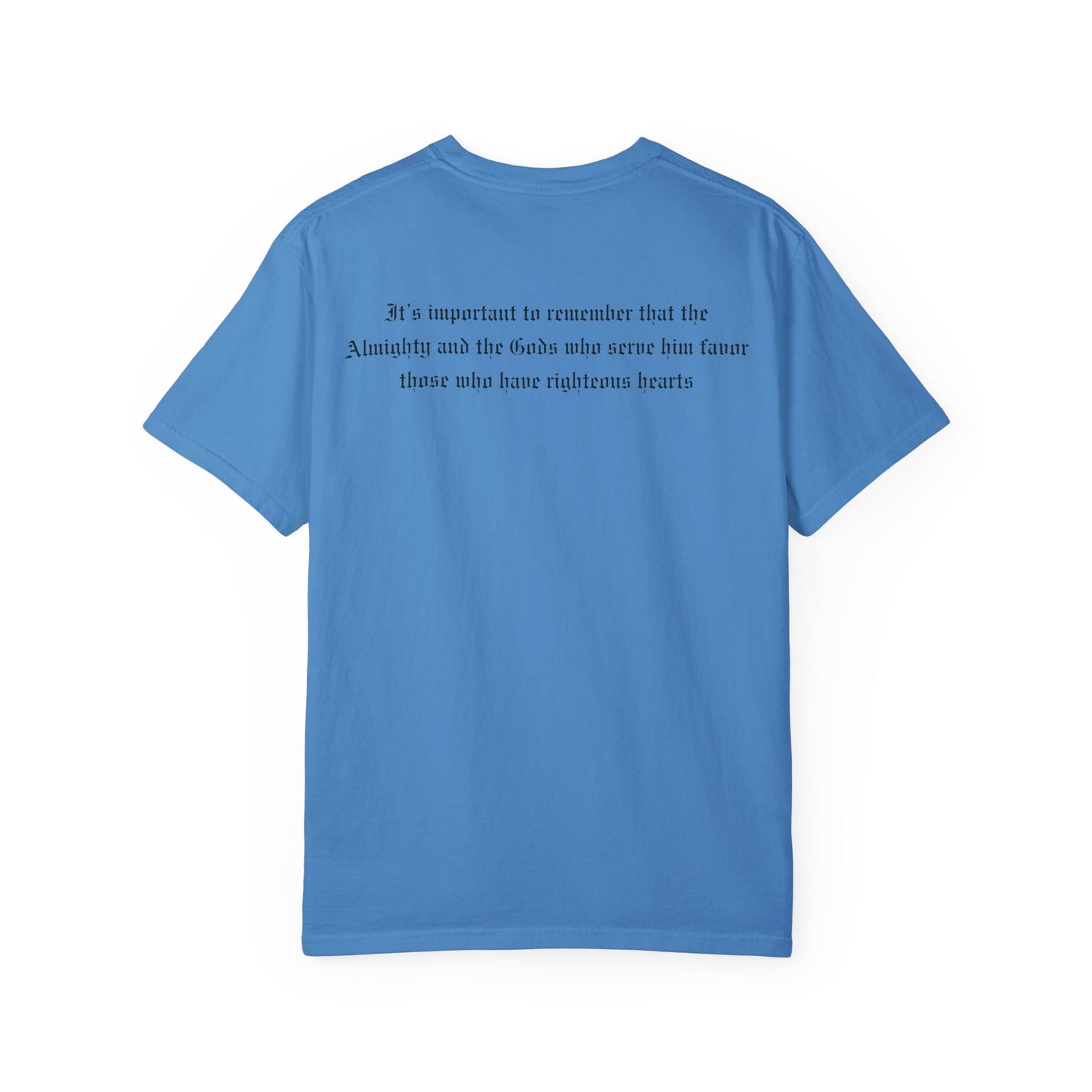 Unisex Garment-Dyed T-Shirt - 'Be the Light' Inspirational Tee