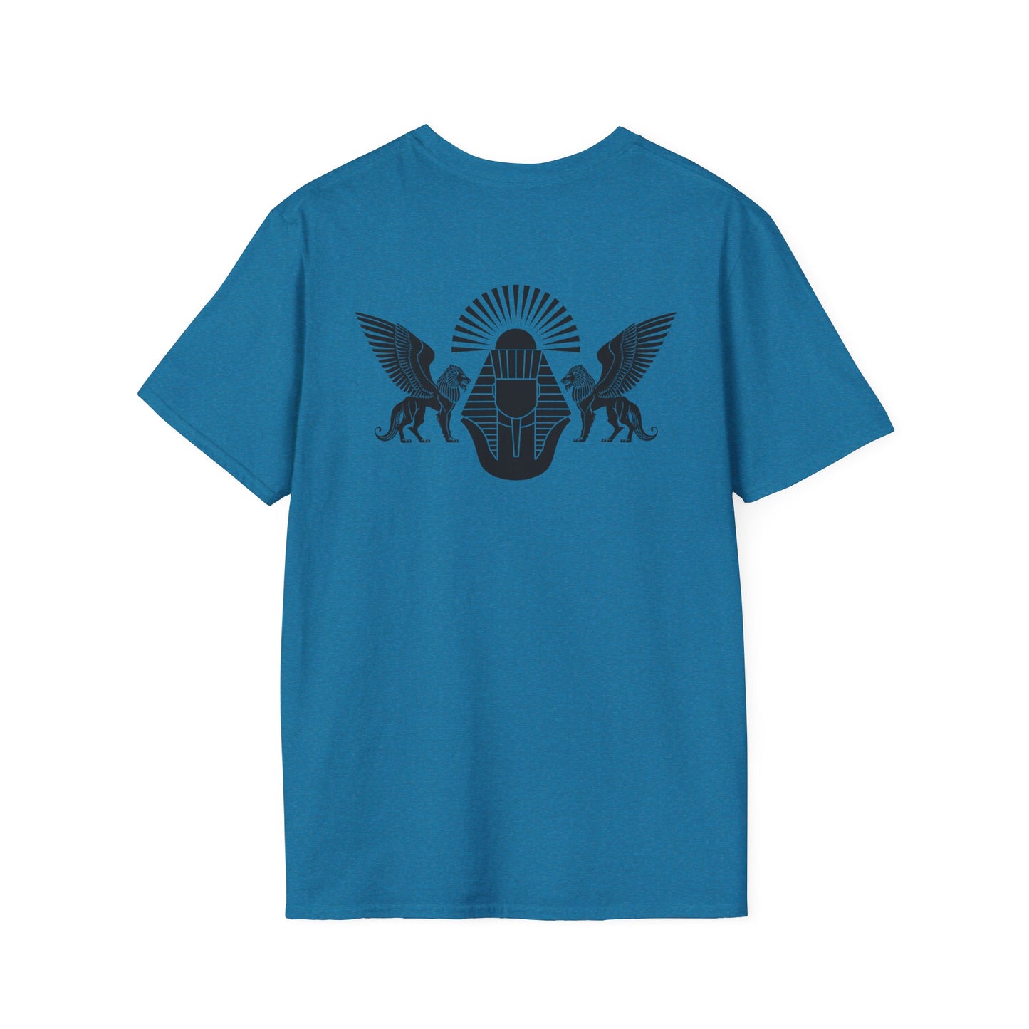 Vintage Graphic Unisex Softstyle T-Shirt - Egyptian Inspired Design