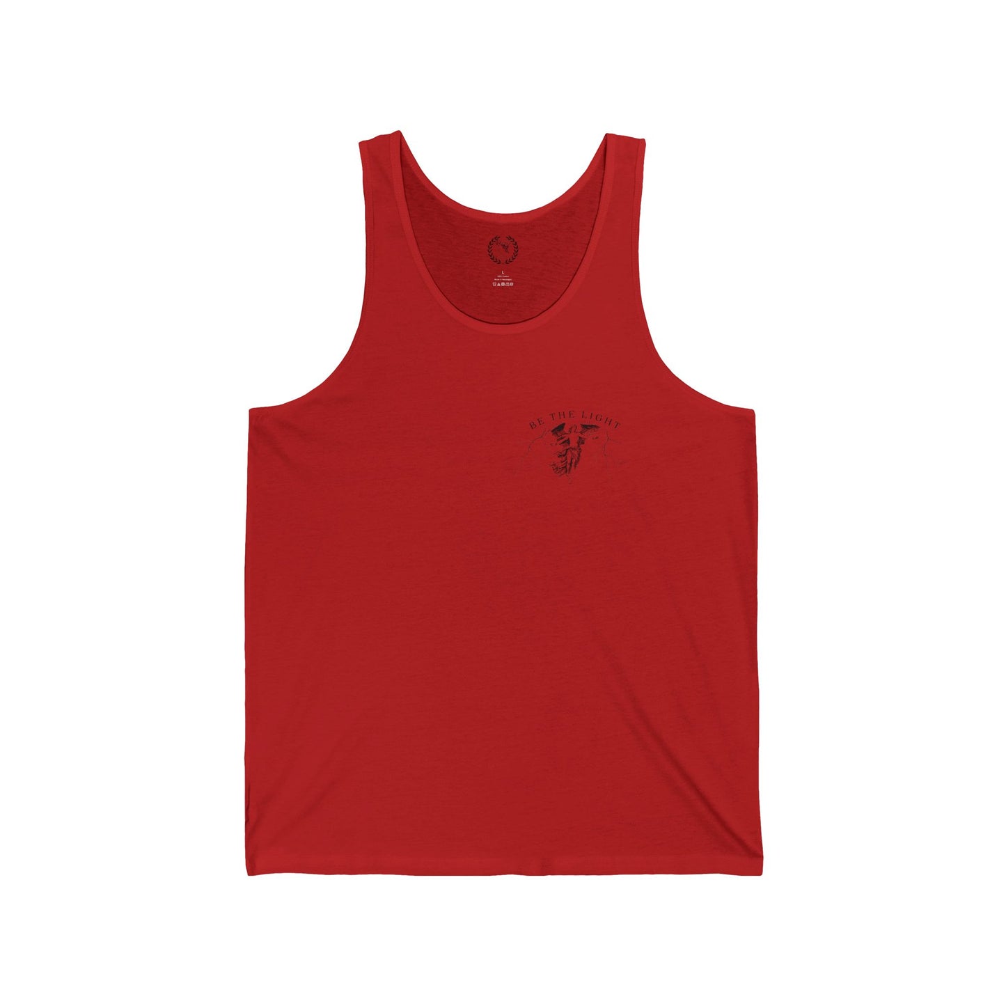 Be the Light Unisex Jersey Tank - Inspirational Summer Wear