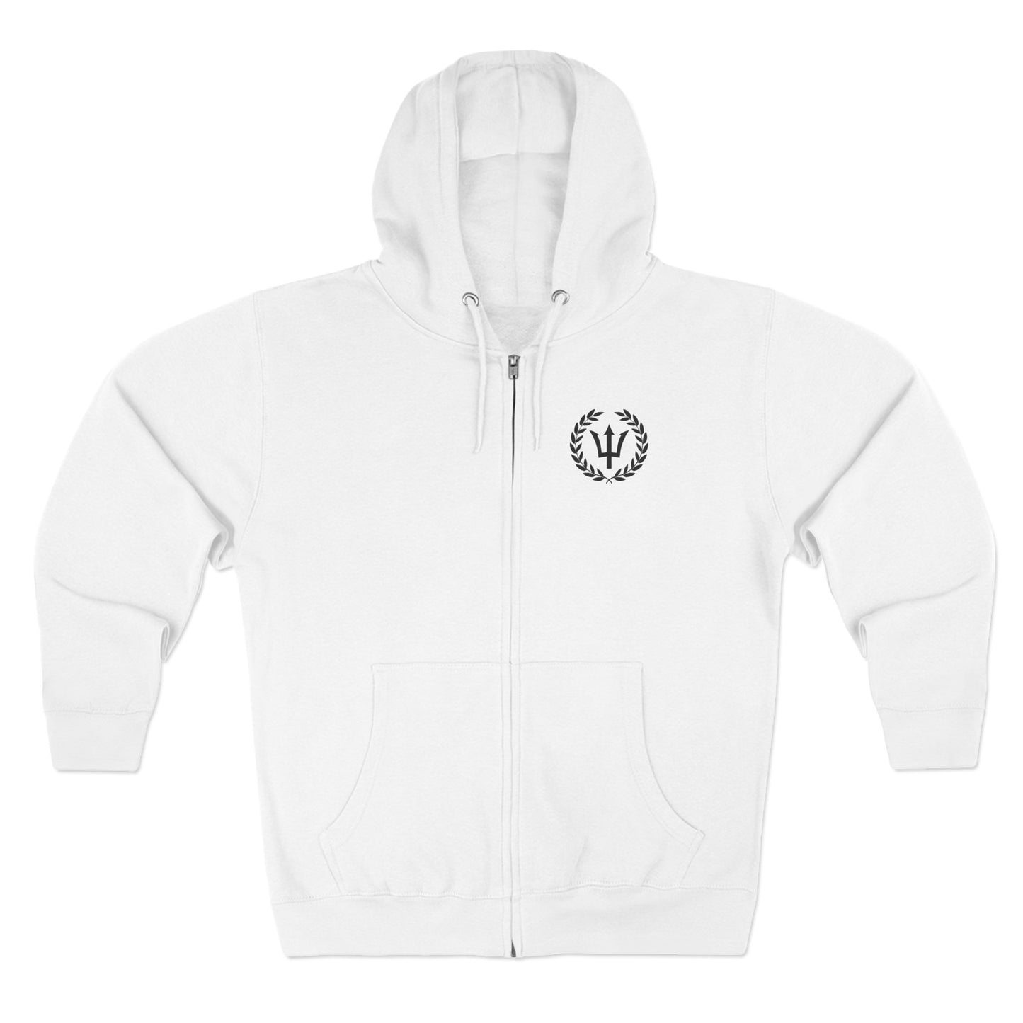 God of the Sea Unisex Zip Hoodie - Comfortable & Stylish Outerwear for Ocean Lovers
