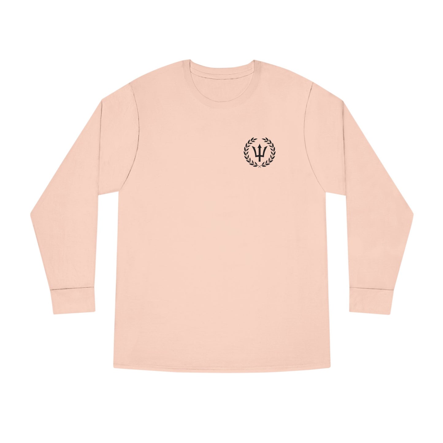 God of the Sea Long Sleeve Crewneck Tee - Nautical Themed Apparel