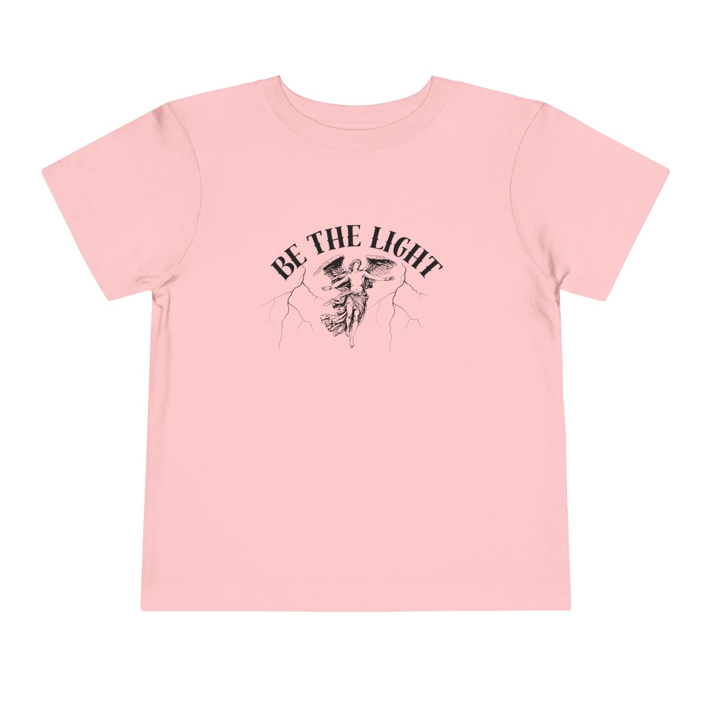 Inspirational Toddler Tee - "Be the Light" Motivational Shirt