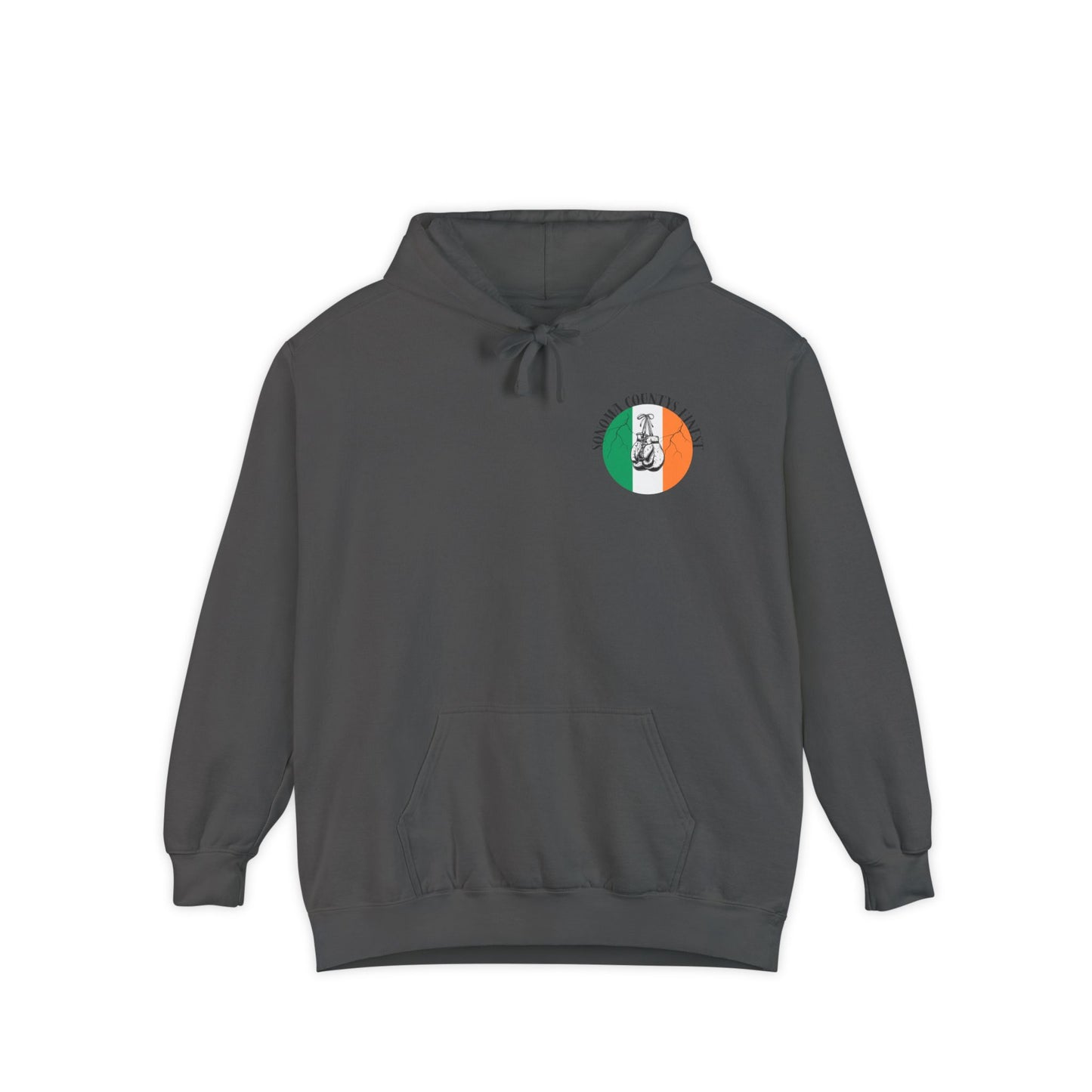 Sonoma County's Finest Unisex Hoodie - Garment-Dyed Irish Design