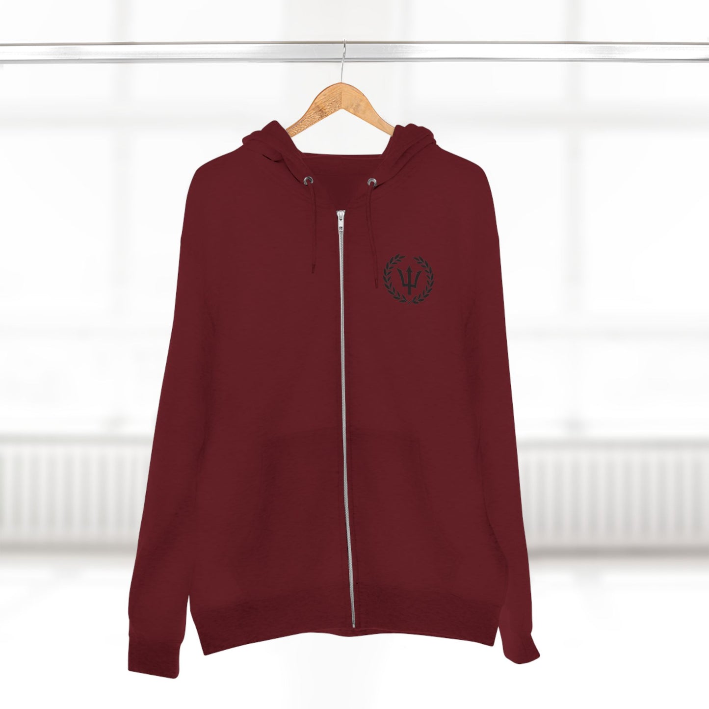 God of the Sea Unisex Zip Hoodie - Comfortable & Stylish Outerwear for Ocean Lovers