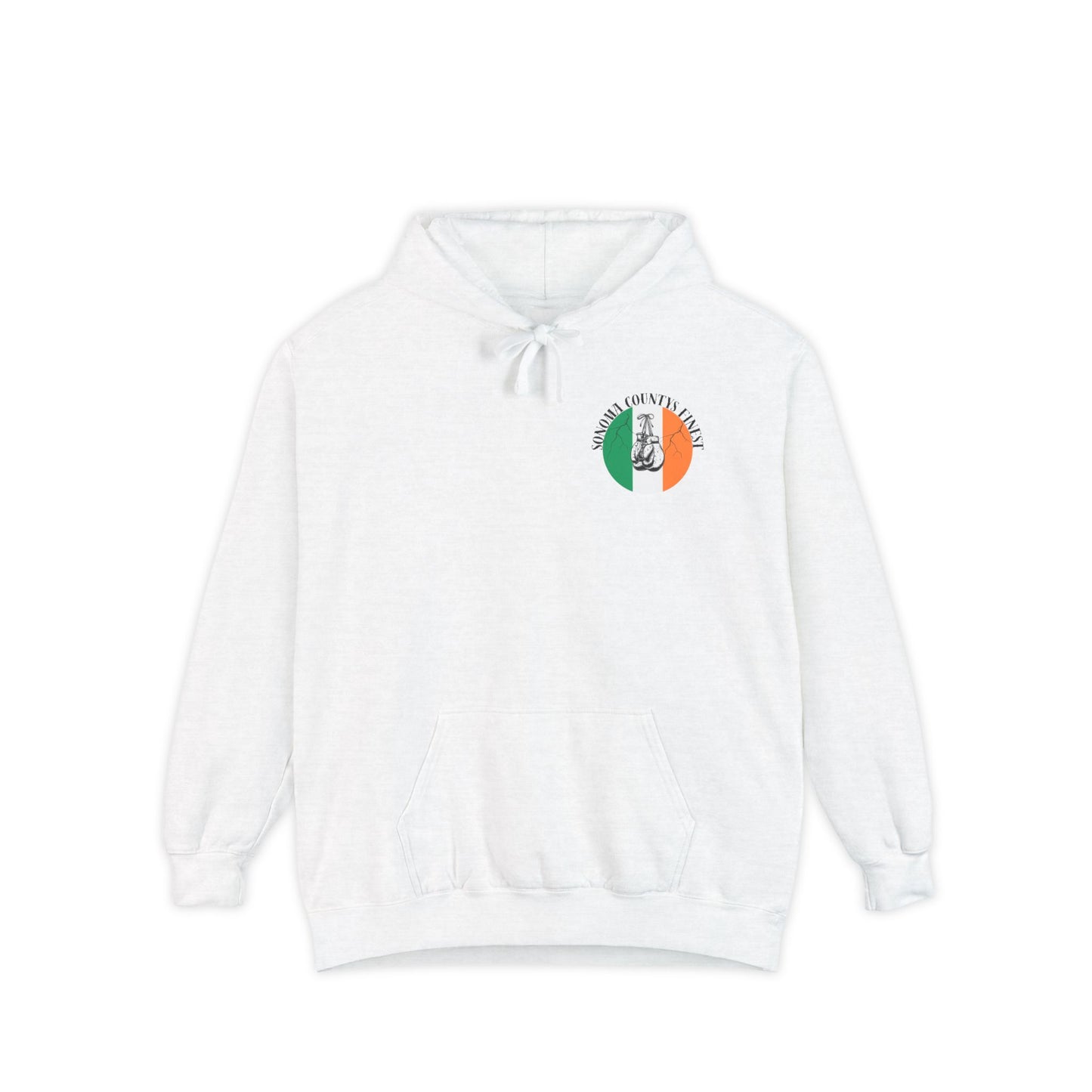 Sonoma County's Finest Unisex Hoodie - Garment-Dyed Irish Design