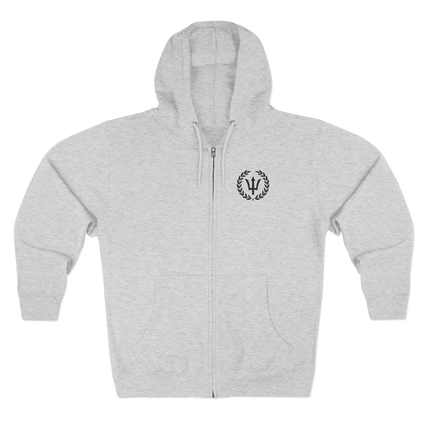 God of the Sea Unisex Zip Hoodie - Comfortable & Stylish Outerwear for Ocean Lovers