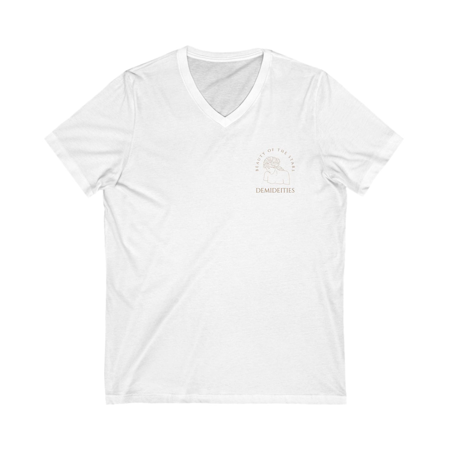 Unisex Jersey Short Sleeve V-Neck Tee