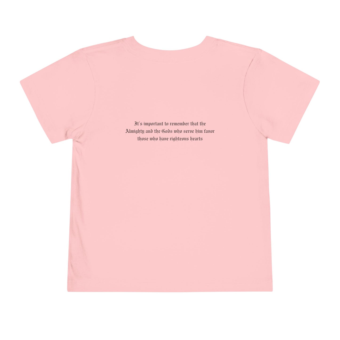 Inspirational Toddler Tee - "Be the Light" Motivational Shirt
