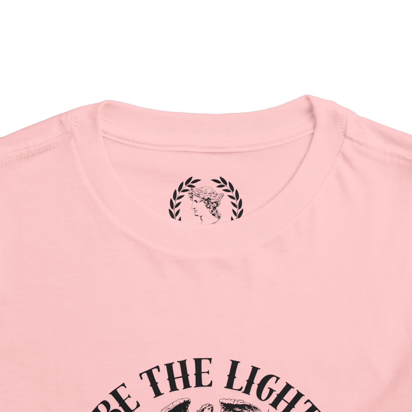 Inspirational Toddler Tee - "Be the Light" Motivational Shirt