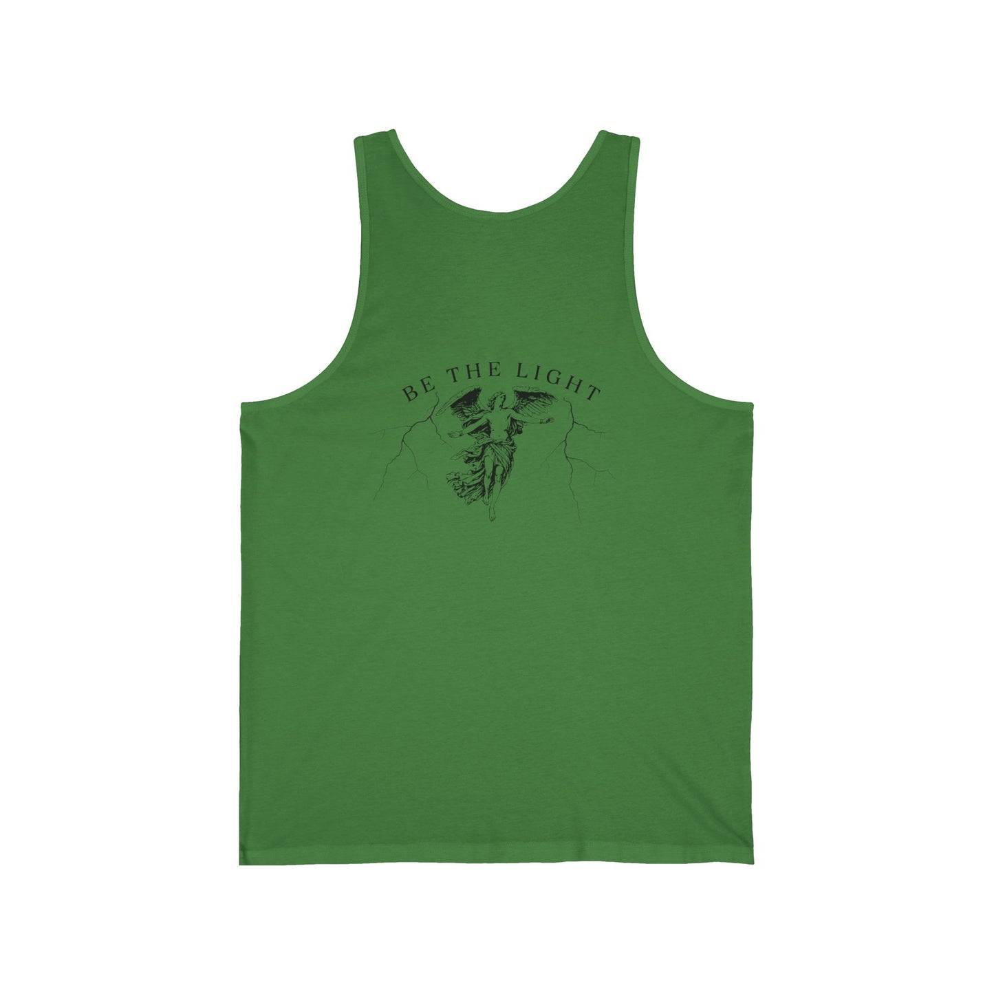 Be the Light Unisex Jersey Tank - Inspirational Summer Wear