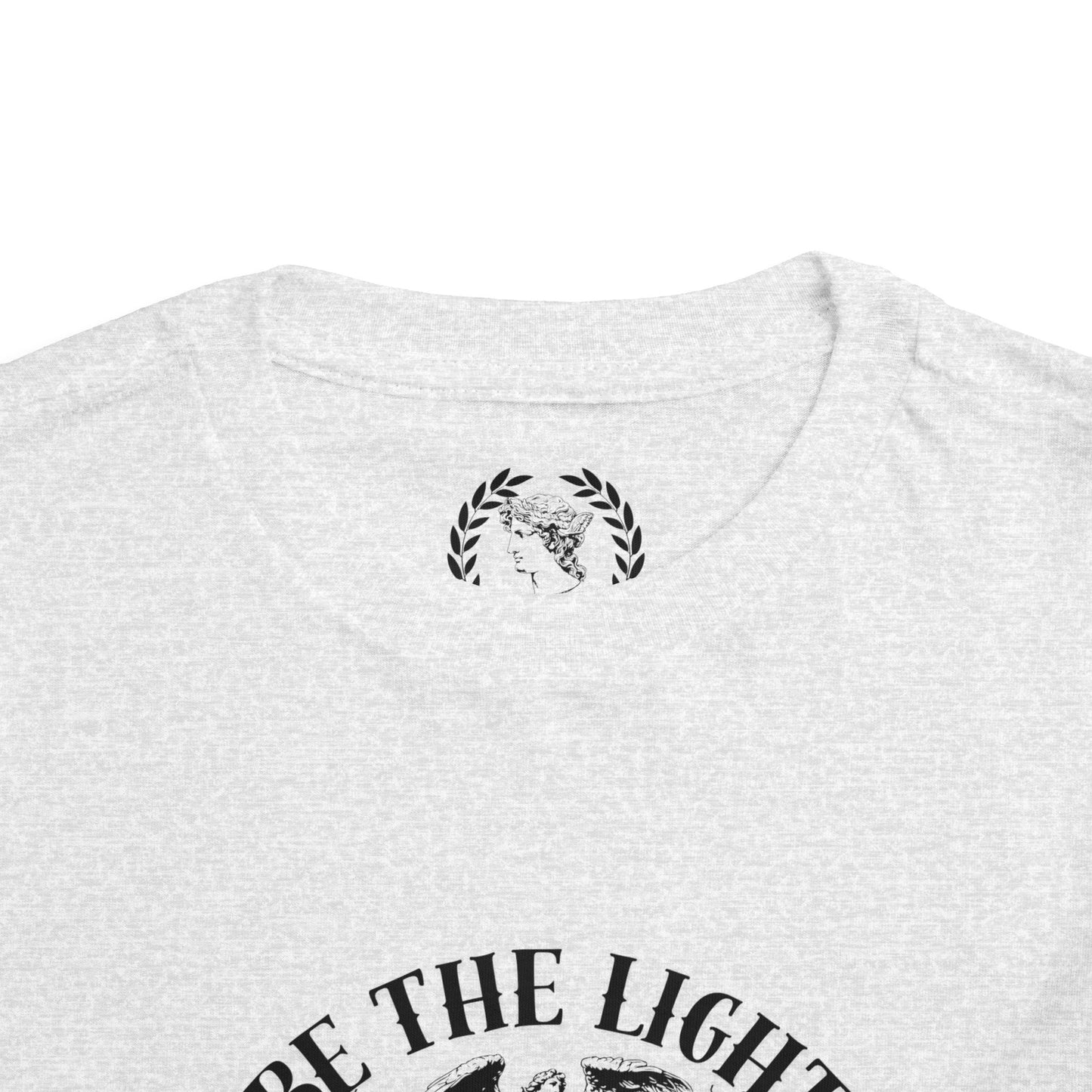Inspirational Toddler Tee - "Be the Light" Motivational Shirt