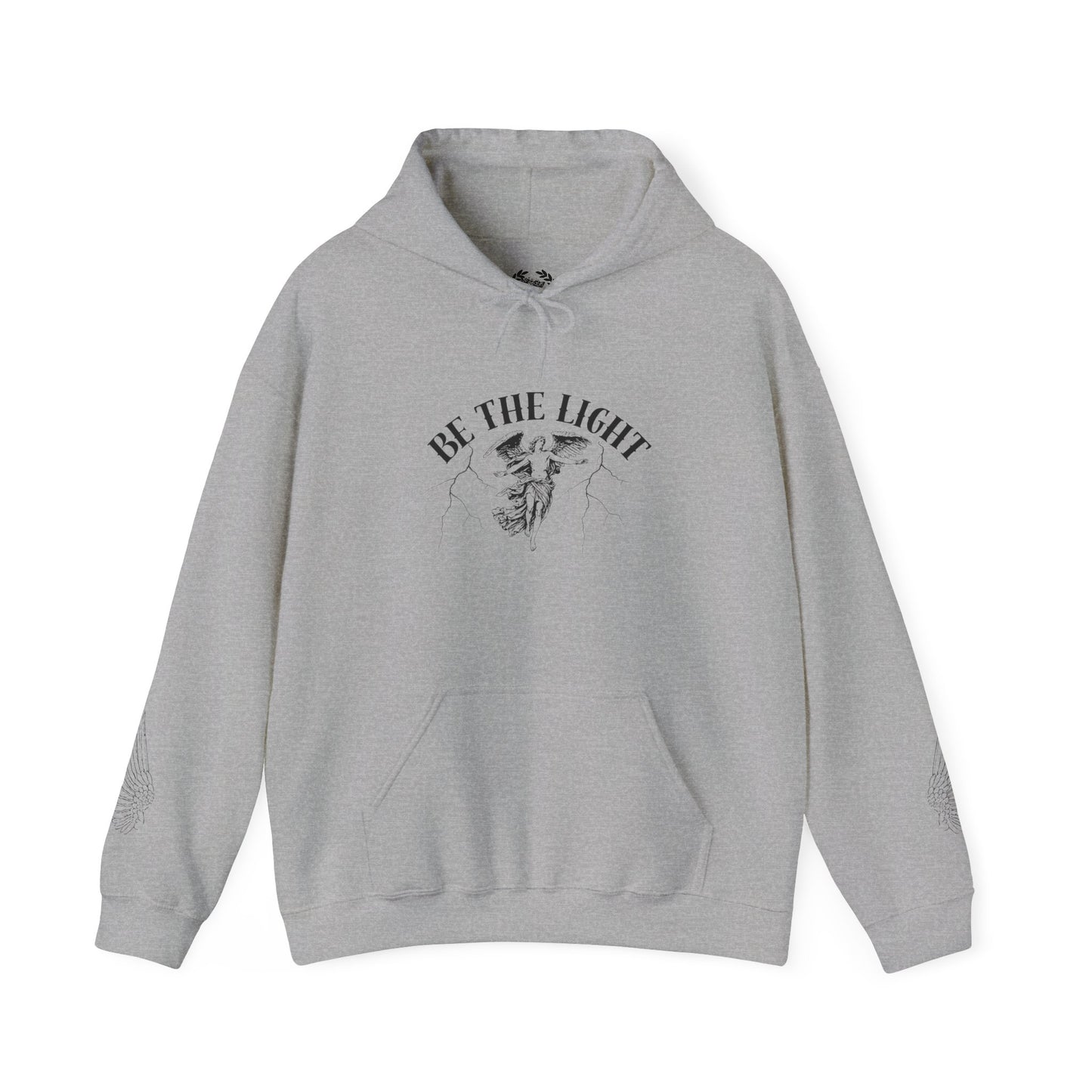 Inspirational Unisex Heavy Blend Hooded Sweatshirt - 'Be The Light'