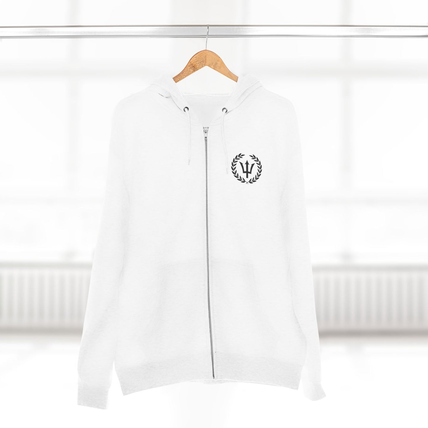 God of the Sea Unisex Zip Hoodie - Comfortable & Stylish Outerwear for Ocean Lovers