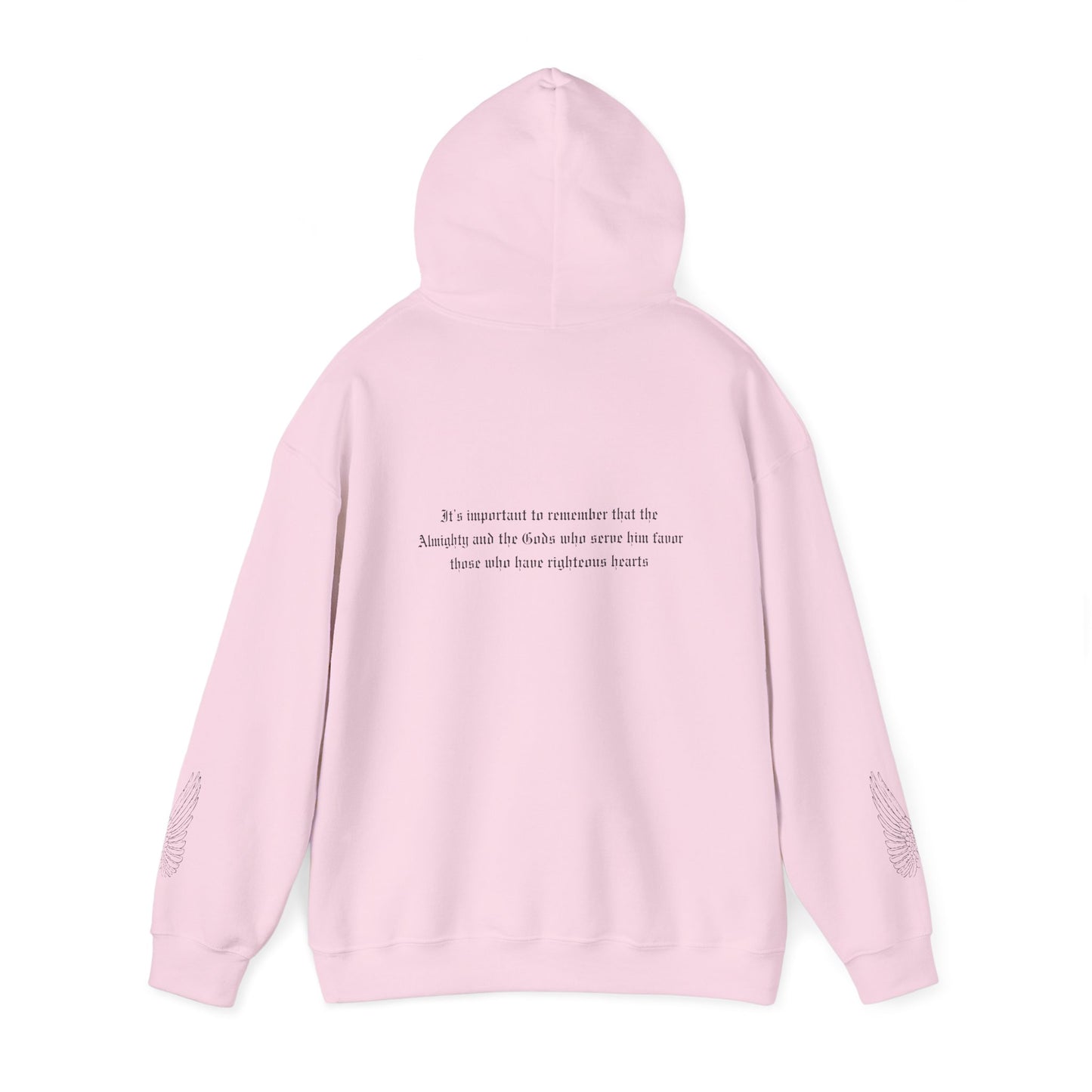 Inspirational Unisex Heavy Blend Hooded Sweatshirt - 'Be The Light'