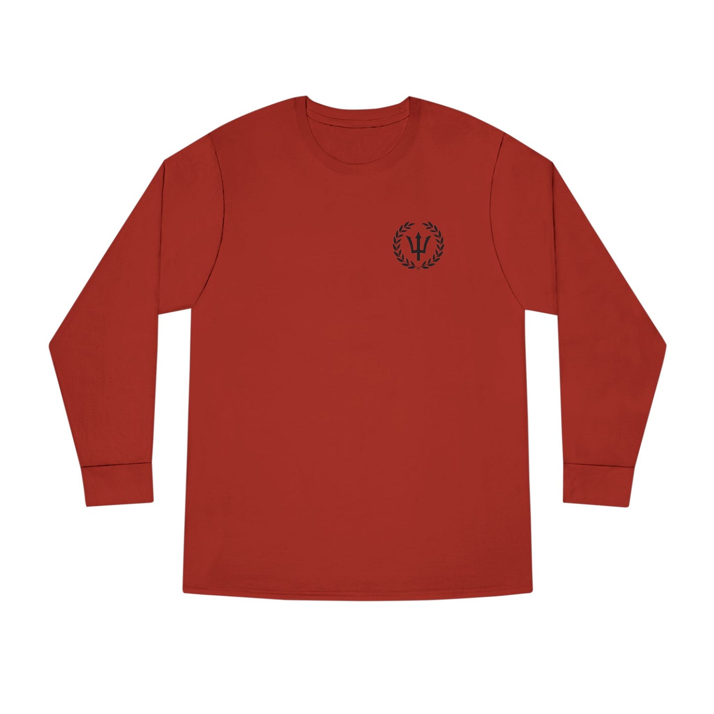 God of the Sea Long Sleeve Crewneck Tee - Nautical Themed Apparel