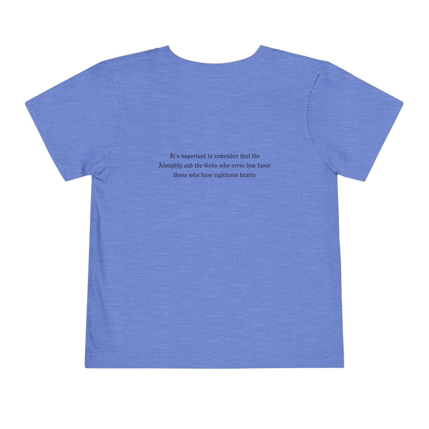 Inspirational Toddler Tee - "Be the Light" Motivational Shirt