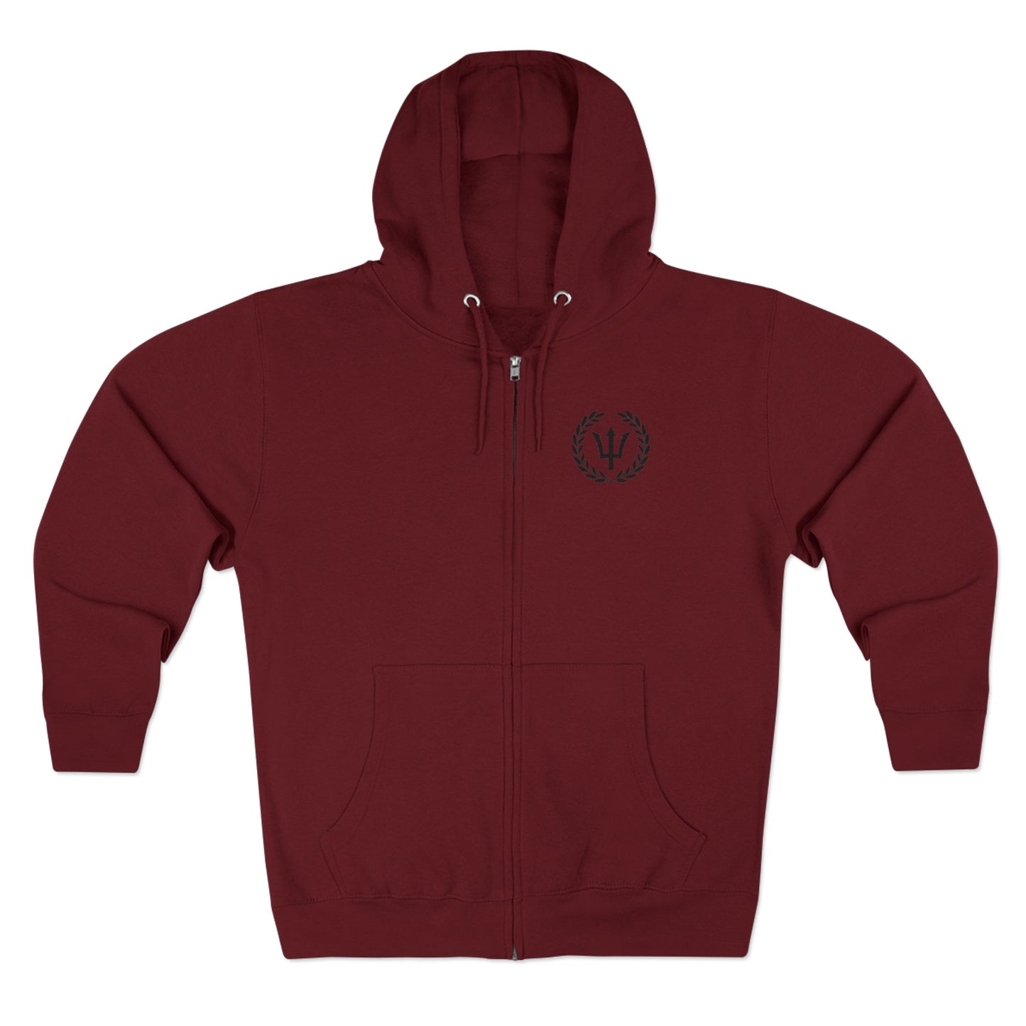 God of the Sea Unisex Zip Hoodie - Comfortable & Stylish Outerwear for Ocean Lovers