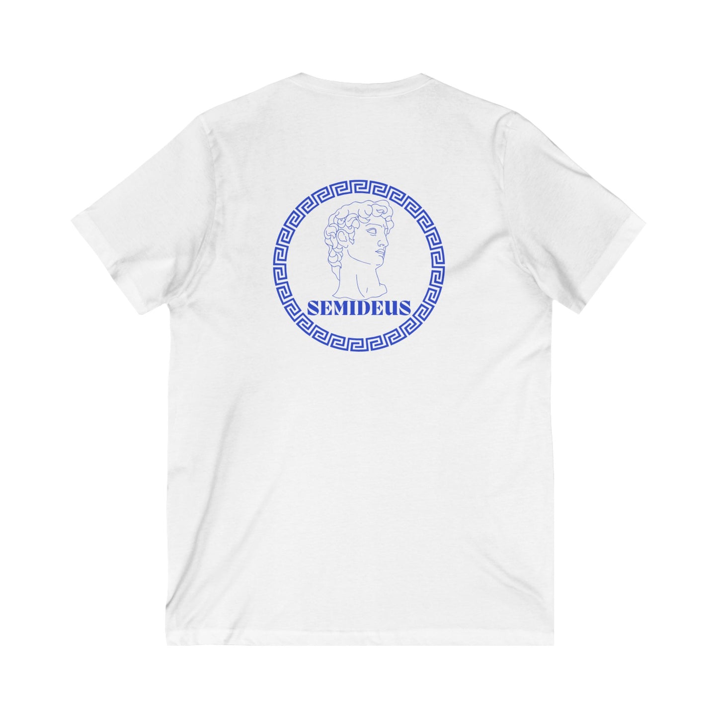 Unisex Jersey Short Sleeve V-Neck Tee