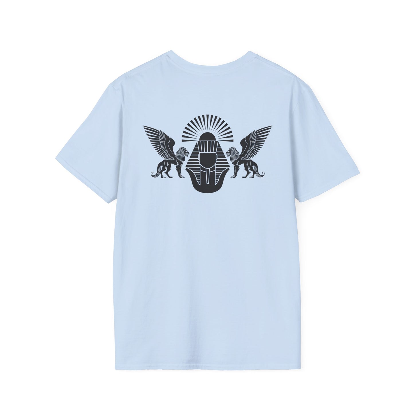 Vintage Graphic Unisex Softstyle T-Shirt - Egyptian Inspired Design