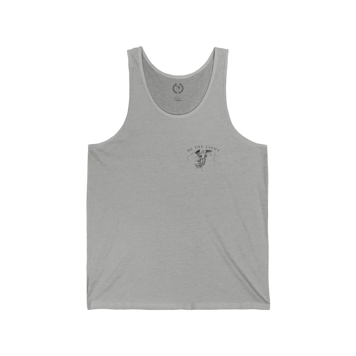 Be the Light Unisex Jersey Tank - Inspirational Summer Wear