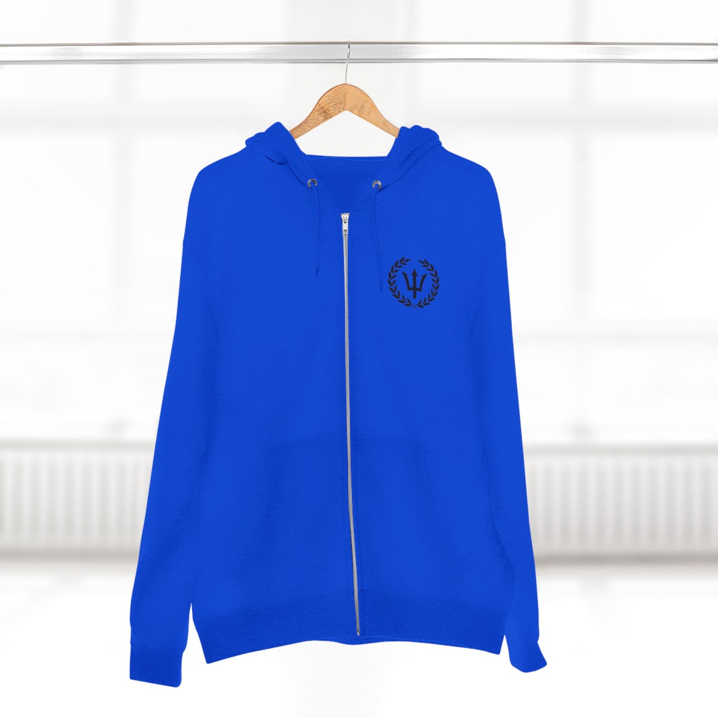 God of the Sea Unisex Zip Hoodie - Comfortable & Stylish Outerwear for Ocean Lovers