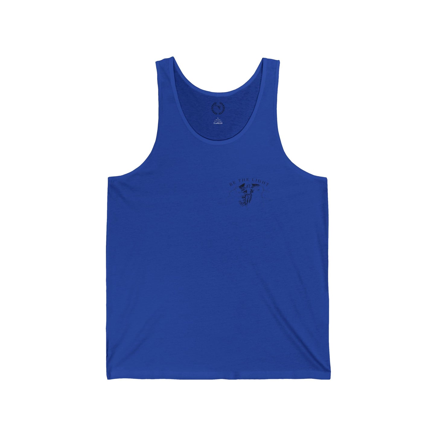 Be the Light Unisex Jersey Tank - Inspirational Summer Wear