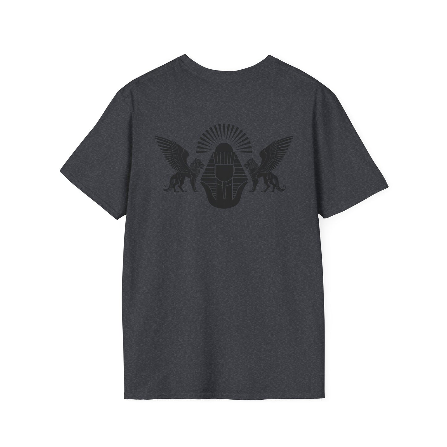 Vintage Graphic Unisex Softstyle T-Shirt - Egyptian Inspired Design