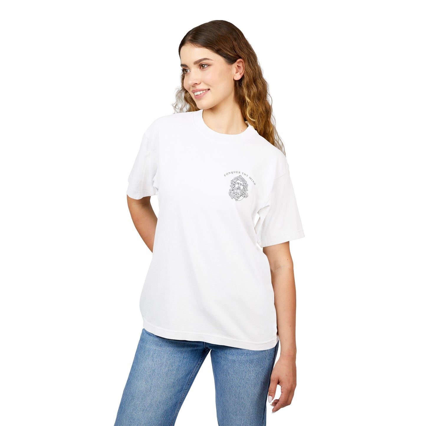 Unisex Urban Heavy Tee - Conquer Thy Mind Inspired Shirt