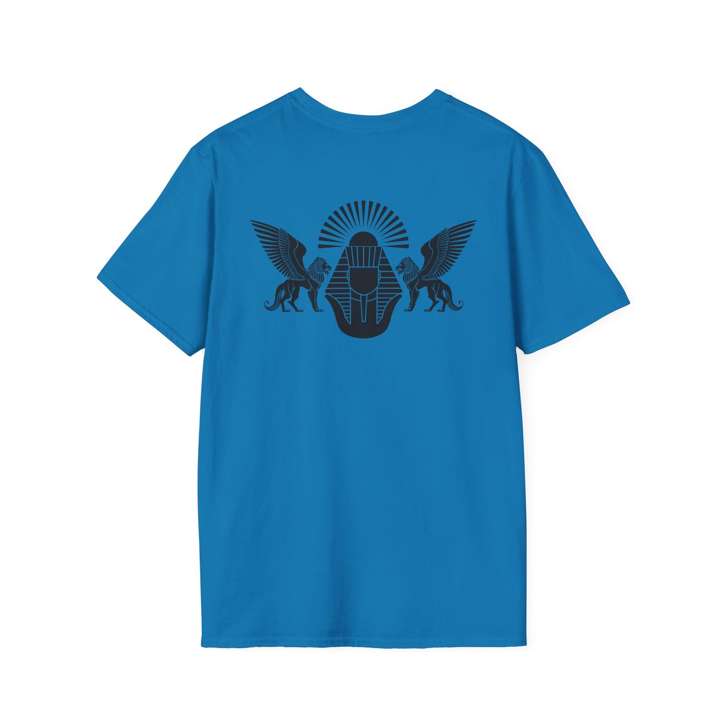 Vintage Graphic Unisex Softstyle T-Shirt - Egyptian Inspired Design