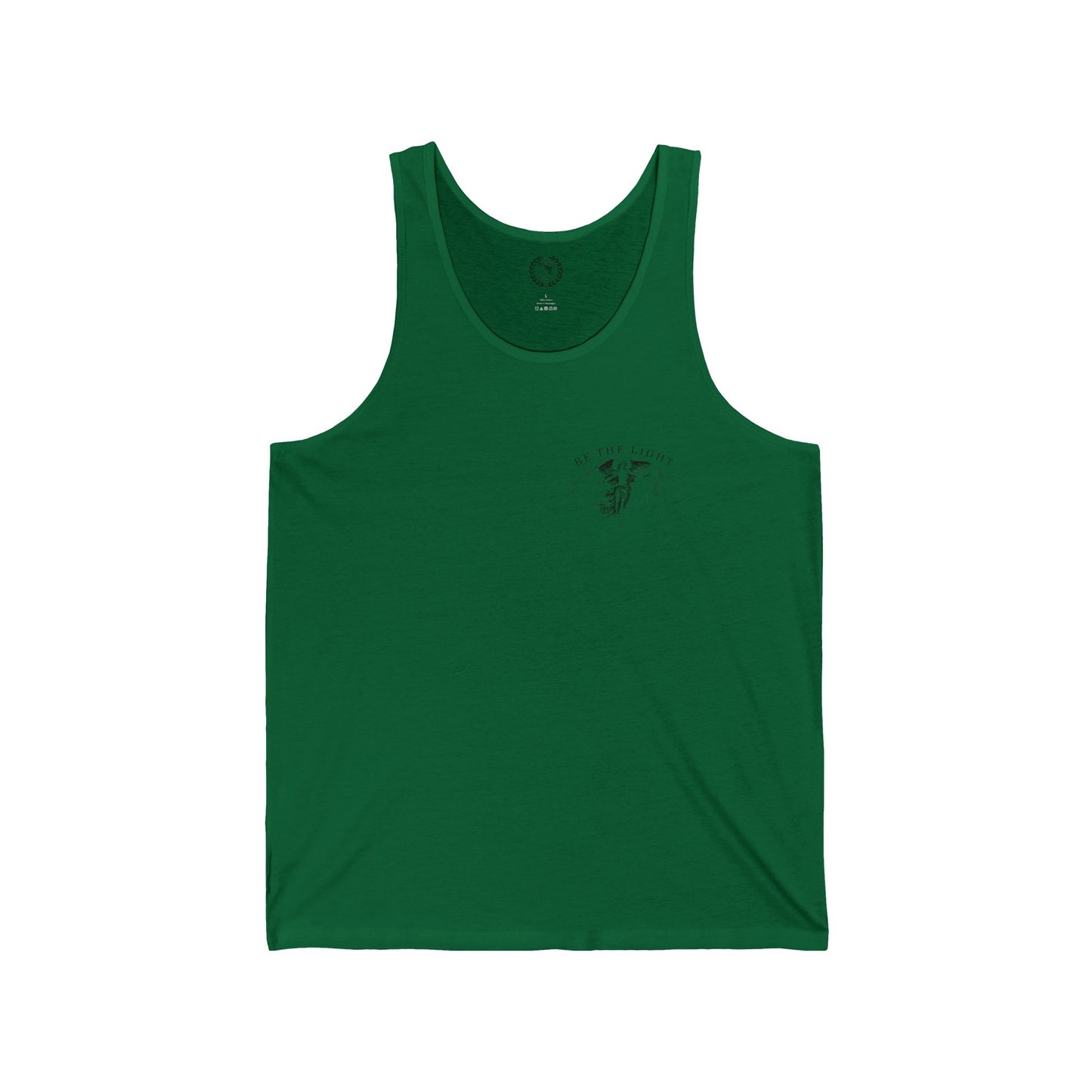 Be the Light Unisex Jersey Tank - Inspirational Summer Wear
