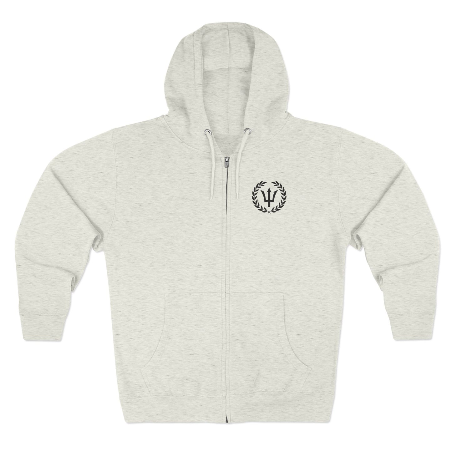 God of the Sea Unisex Zip Hoodie - Comfortable & Stylish Outerwear for Ocean Lovers