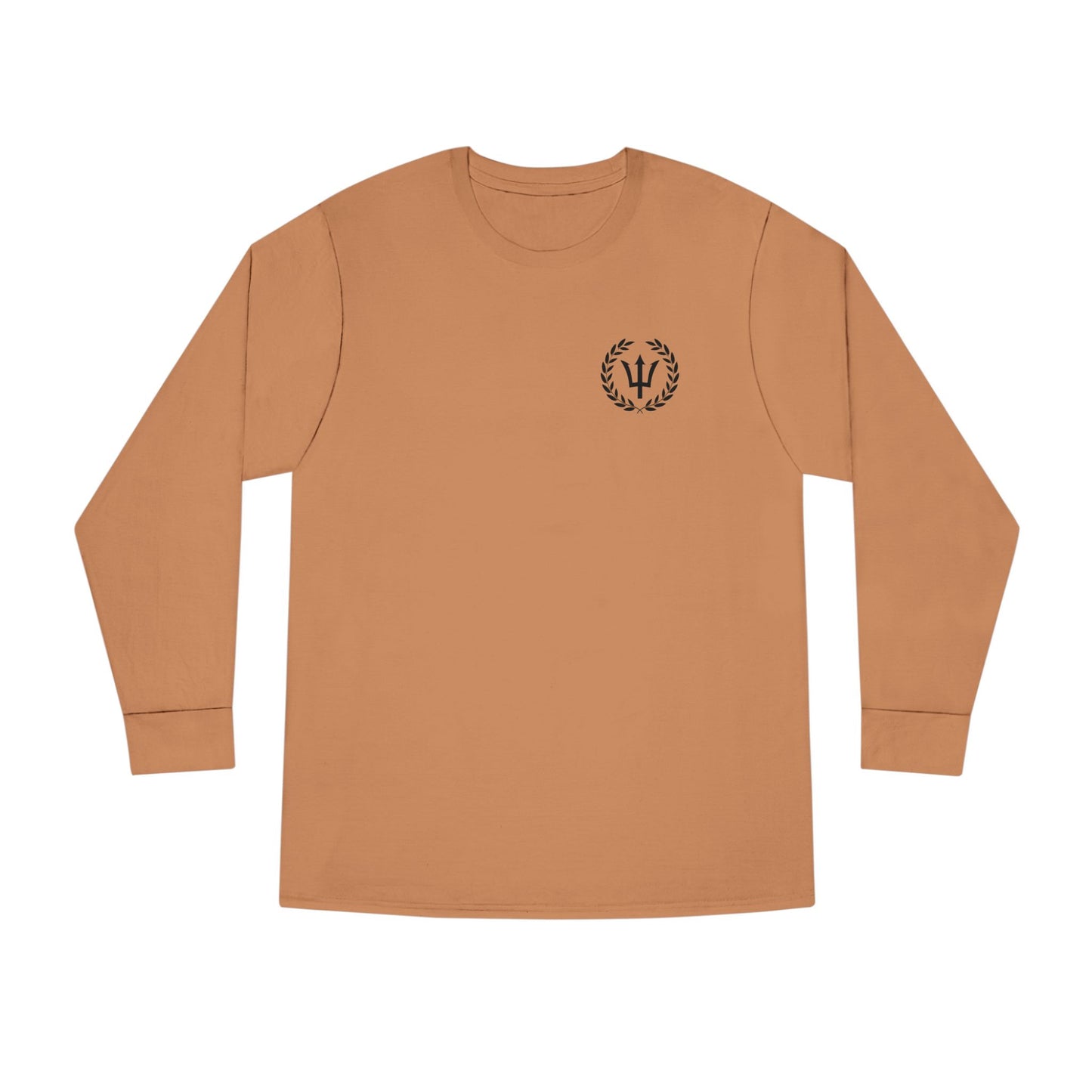 God of the Sea Long Sleeve Crewneck Tee - Nautical Themed Apparel