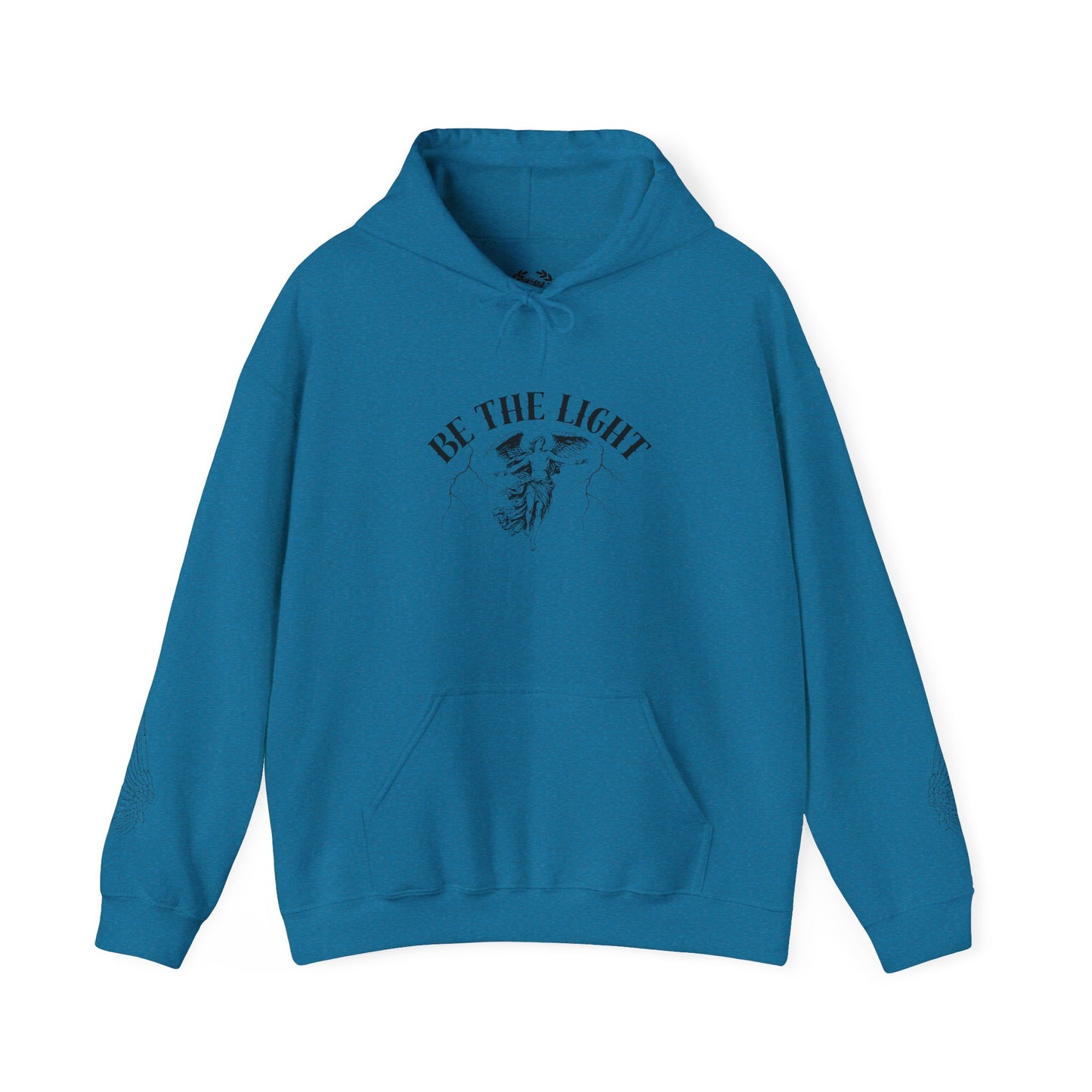 Inspirational Unisex Heavy Blend Hooded Sweatshirt - 'Be The Light'