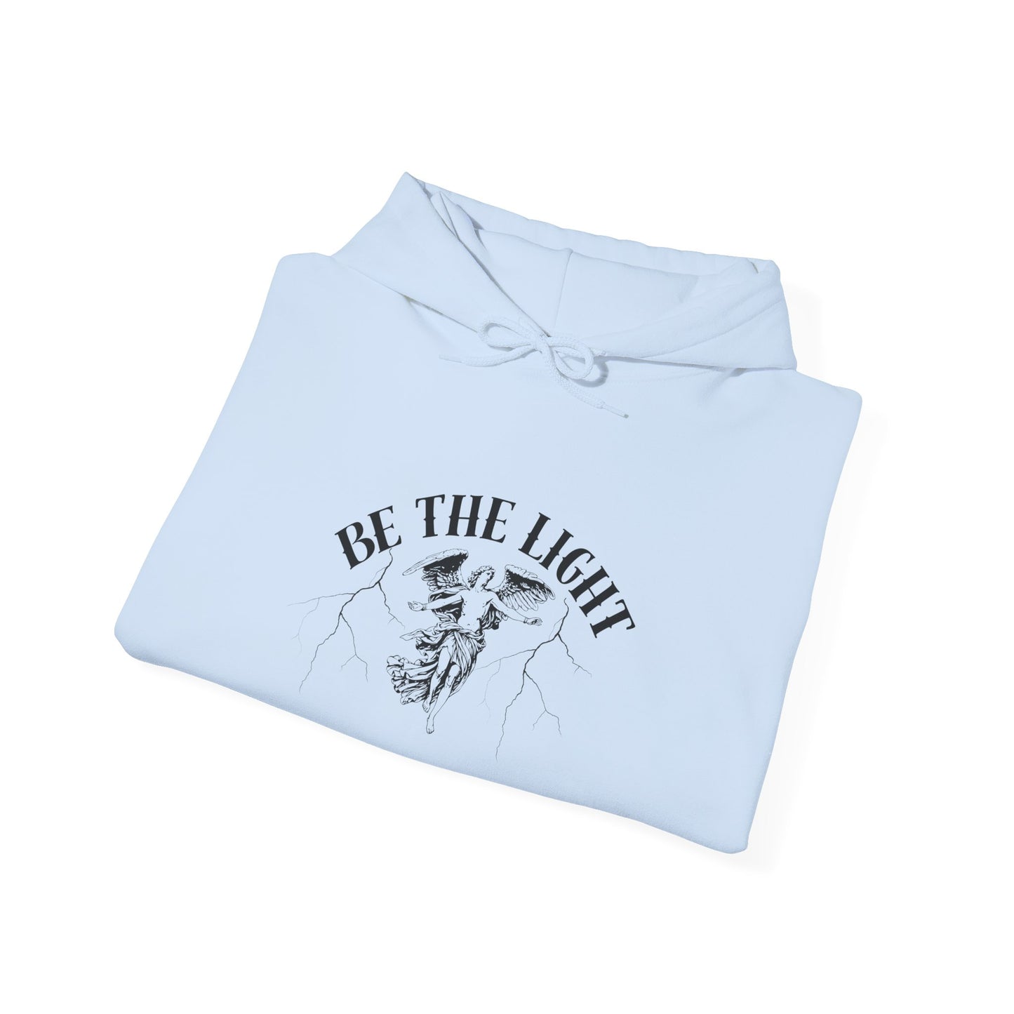Inspirational Unisex Heavy Blend Hooded Sweatshirt - 'Be The Light'