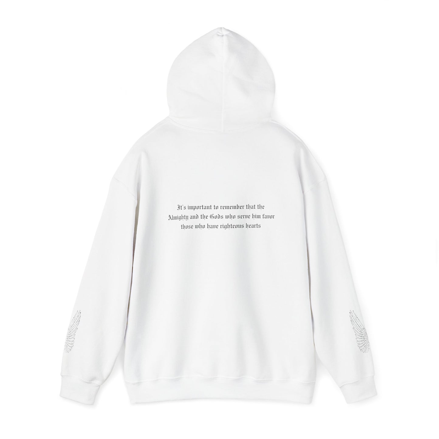 Inspirational Unisex Heavy Blend Hooded Sweatshirt - 'Be The Light'
