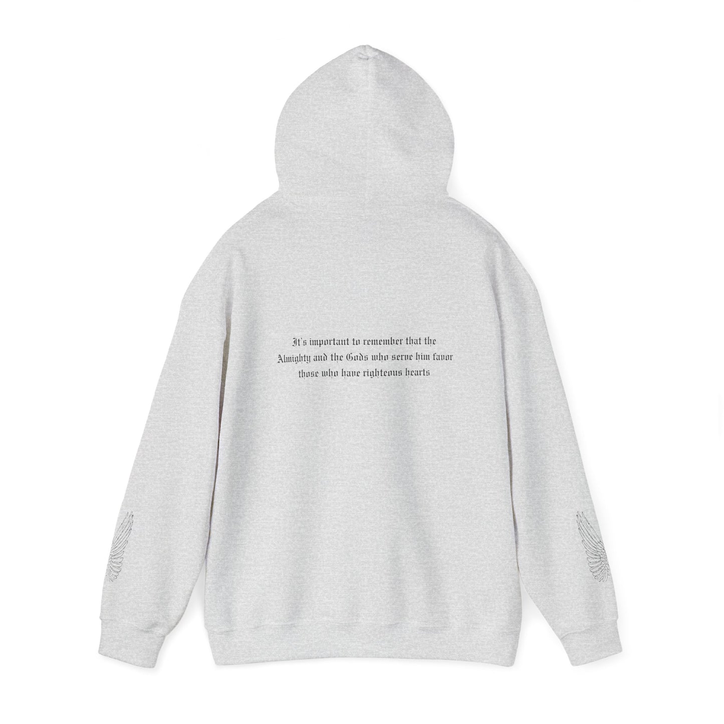 Inspirational Unisex Heavy Blend Hooded Sweatshirt - 'Be The Light'