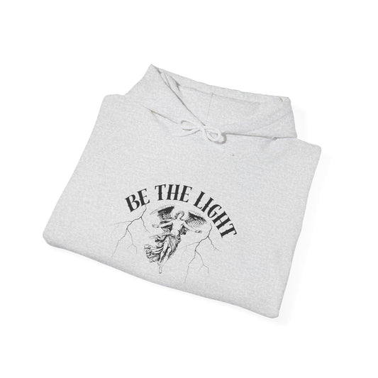 Inspirational Unisex Heavy Blend Hooded Sweatshirt - 'Be The Light'