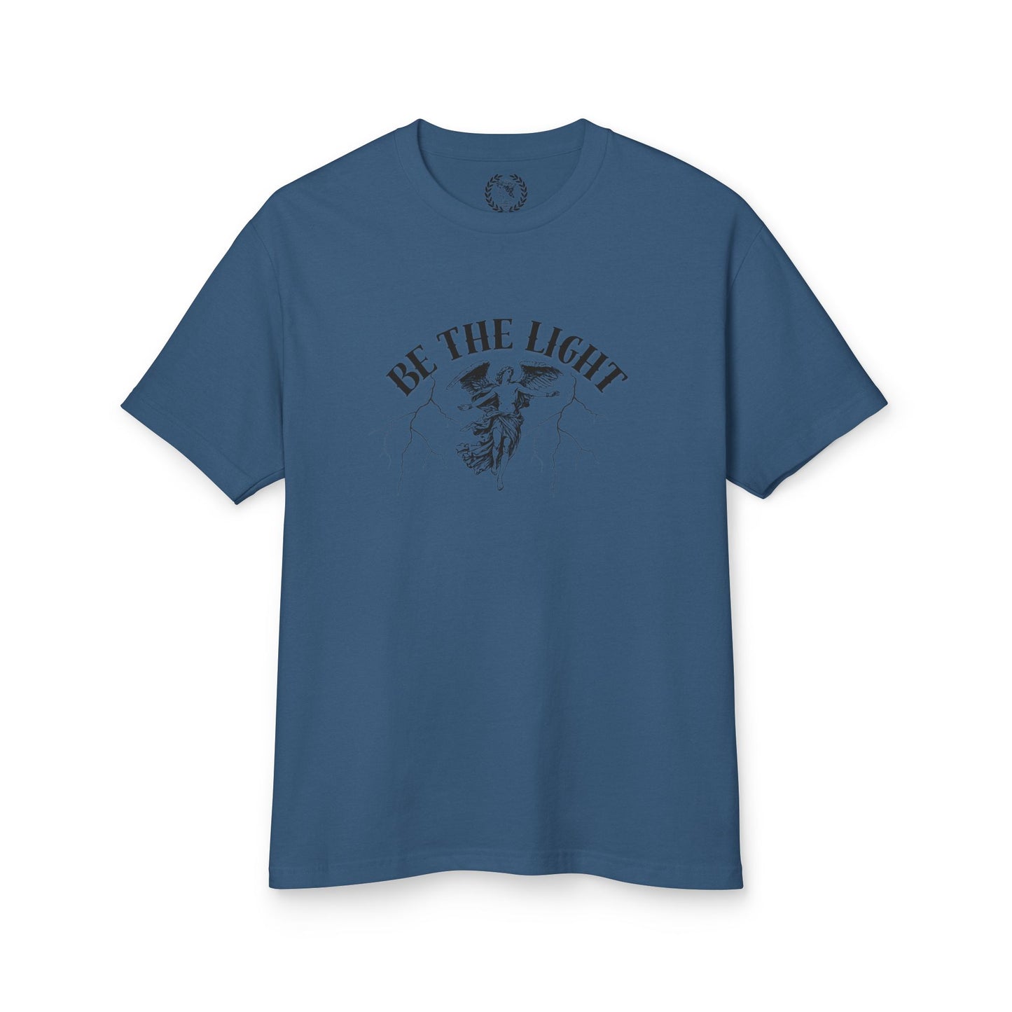 Be The Light Message Tee - Unisex Heavyweight Cotton T-Shirt