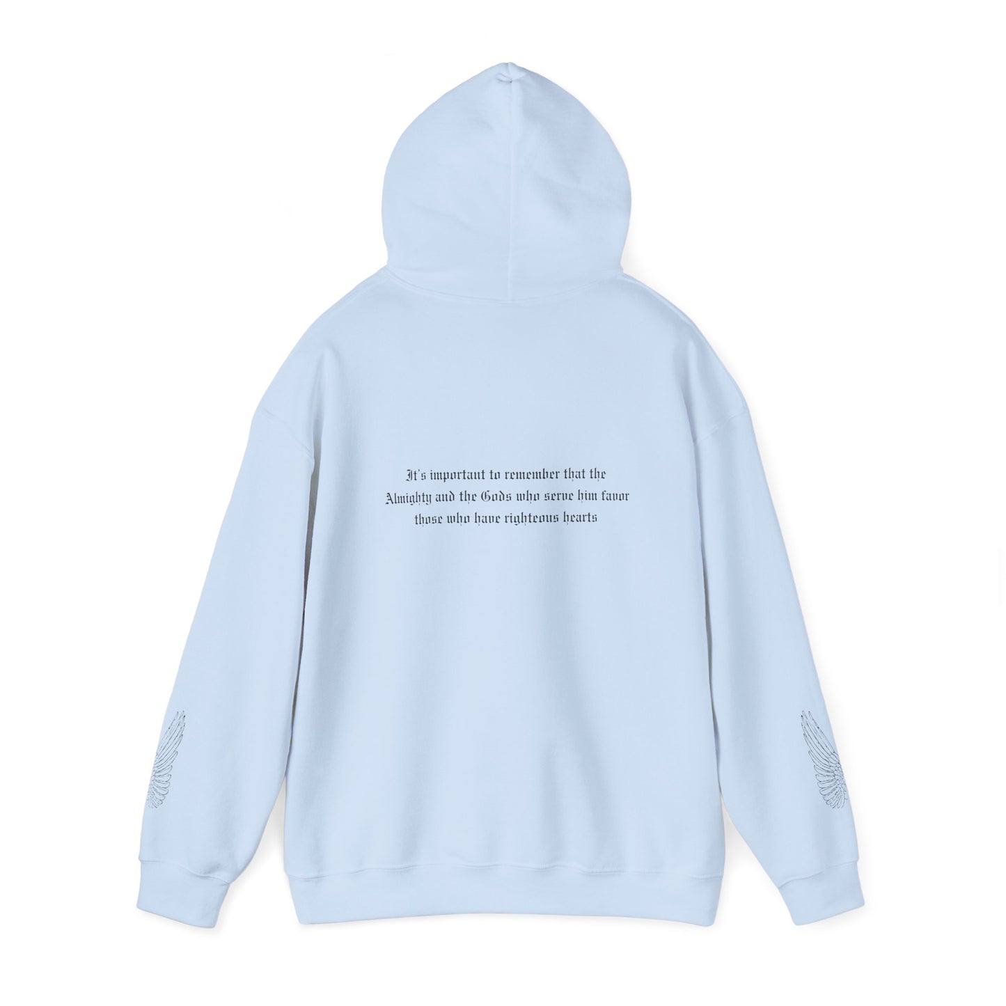 Inspirational Unisex Heavy Blend Hooded Sweatshirt - 'Be The Light'
