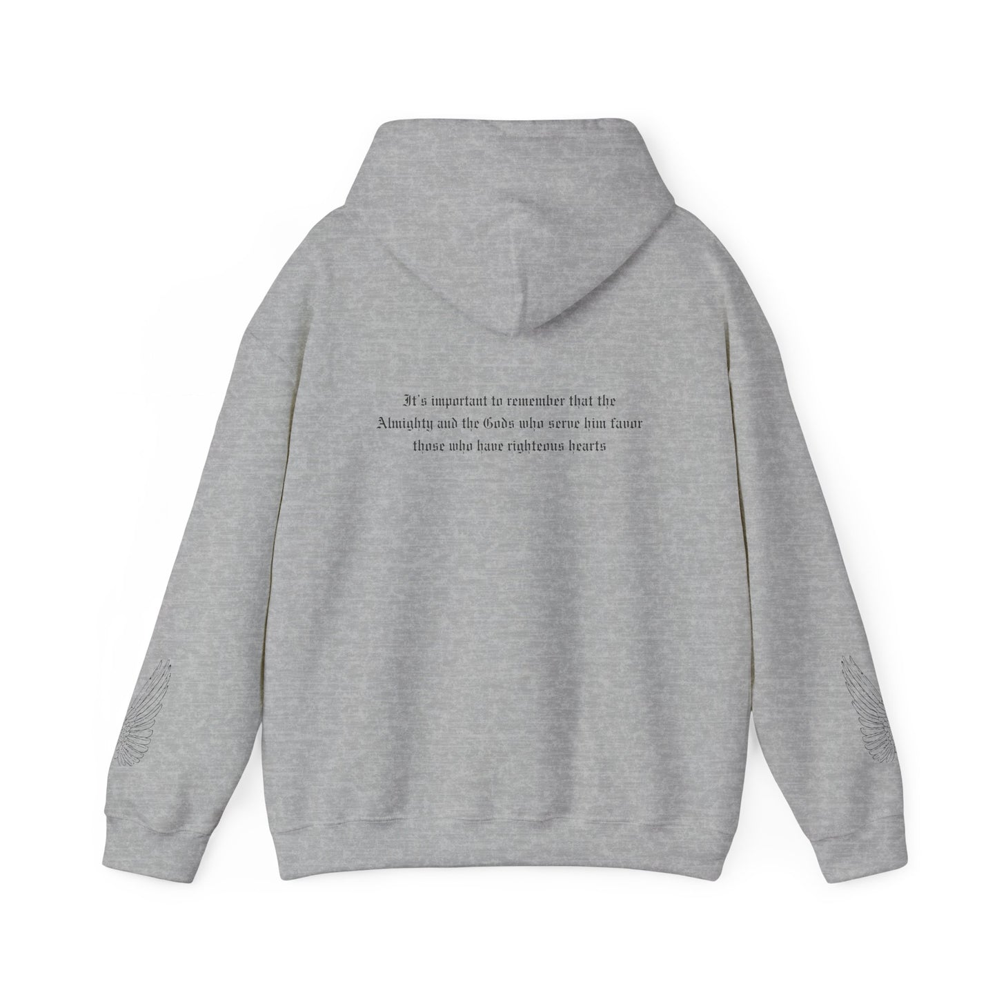 Inspirational Unisex Heavy Blend Hooded Sweatshirt - 'Be The Light'