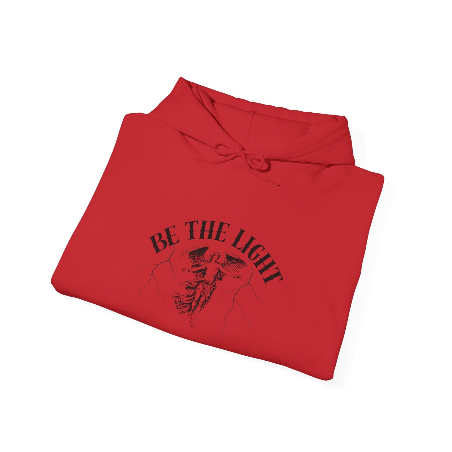 Inspirational Unisex Heavy Blend Hooded Sweatshirt - 'Be The Light'