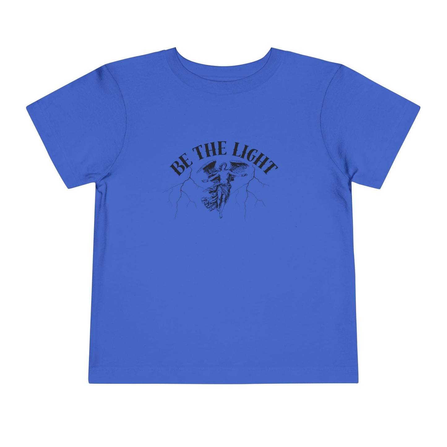 Inspirational Toddler Tee - "Be the Light" Motivational Shirt