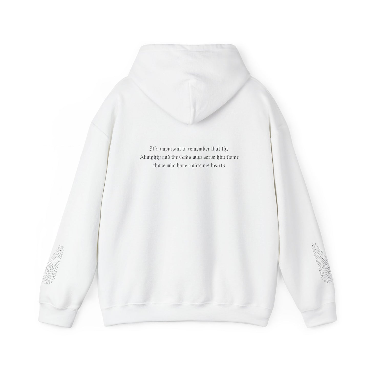 Inspirational Unisex Heavy Blend Hooded Sweatshirt - 'Be The Light'