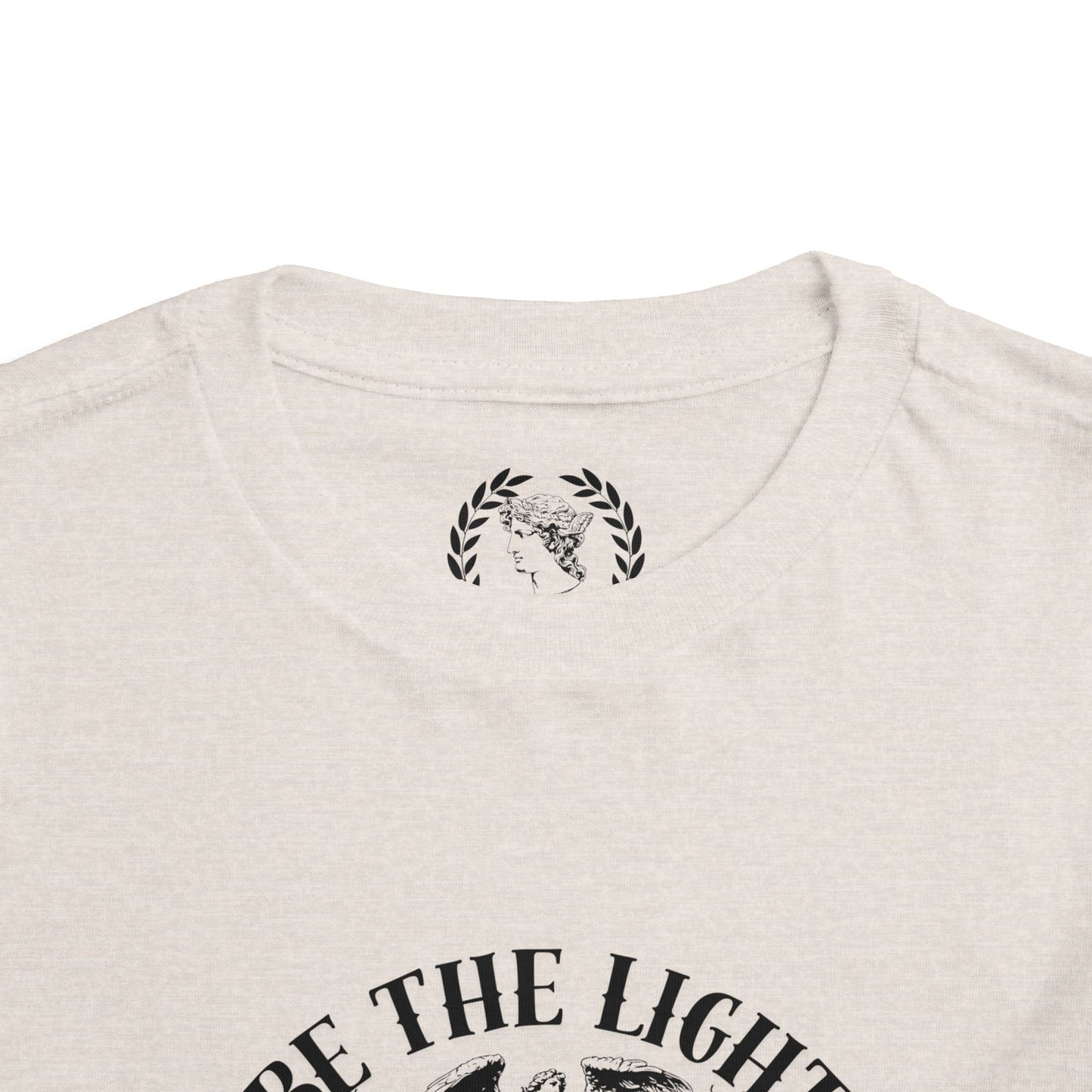 Inspirational Toddler Tee - "Be the Light" Motivational Shirt