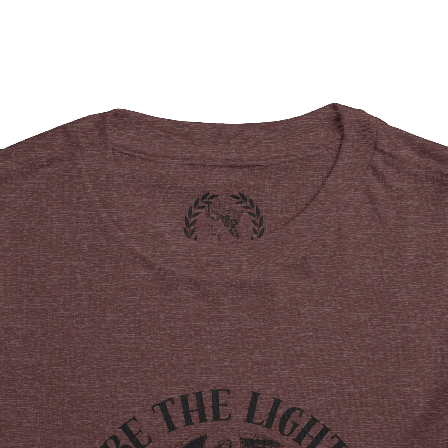 Inspirational Toddler Tee - "Be the Light" Motivational Shirt