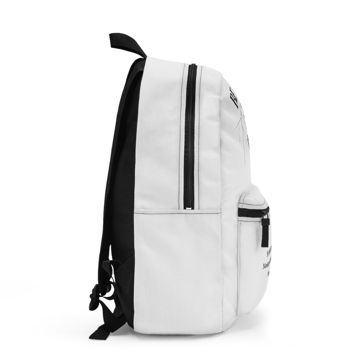 Inspirational Backpack - 'Be The Light' Design for Students & Daily Adventures