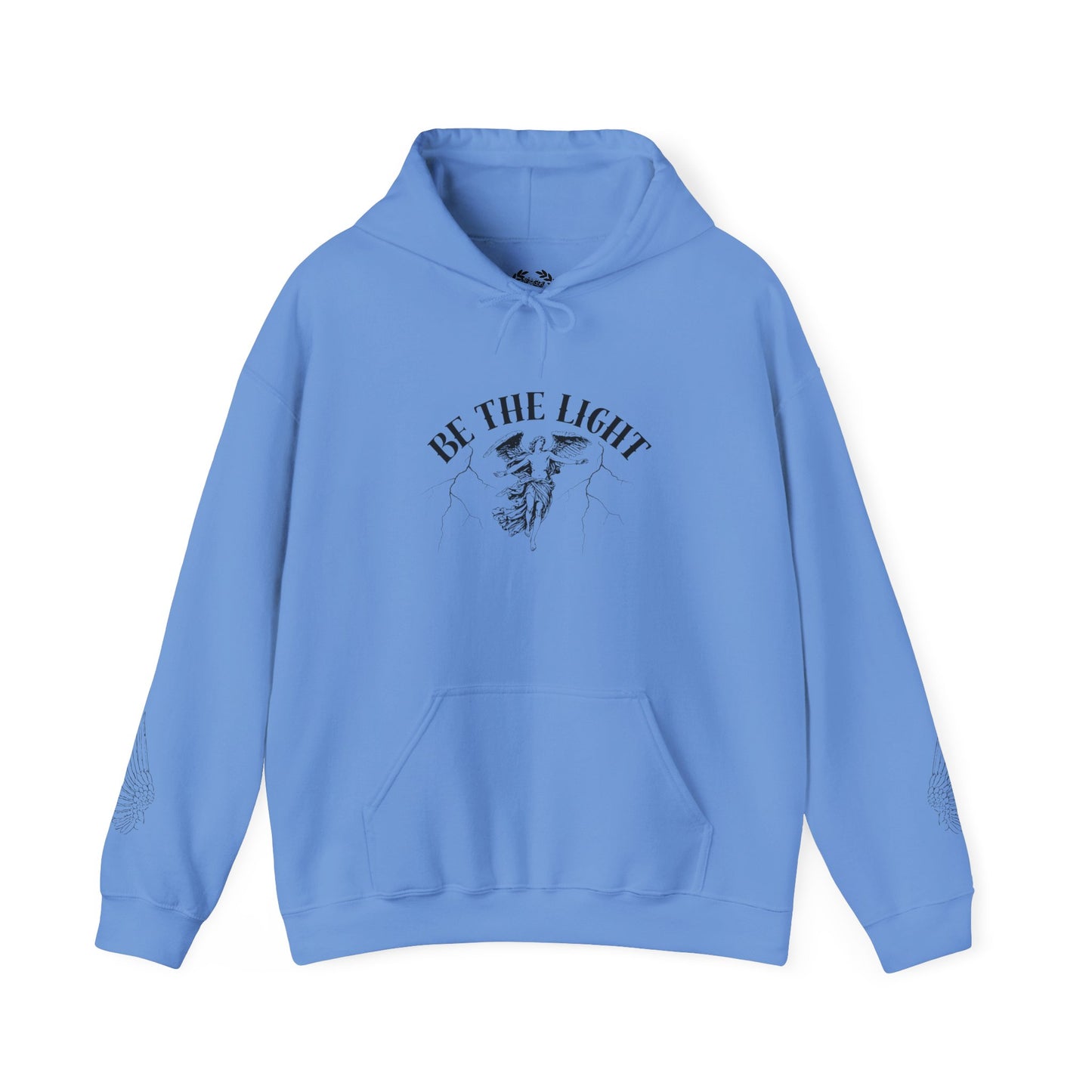 Inspirational Unisex Heavy Blend Hooded Sweatshirt - 'Be The Light'