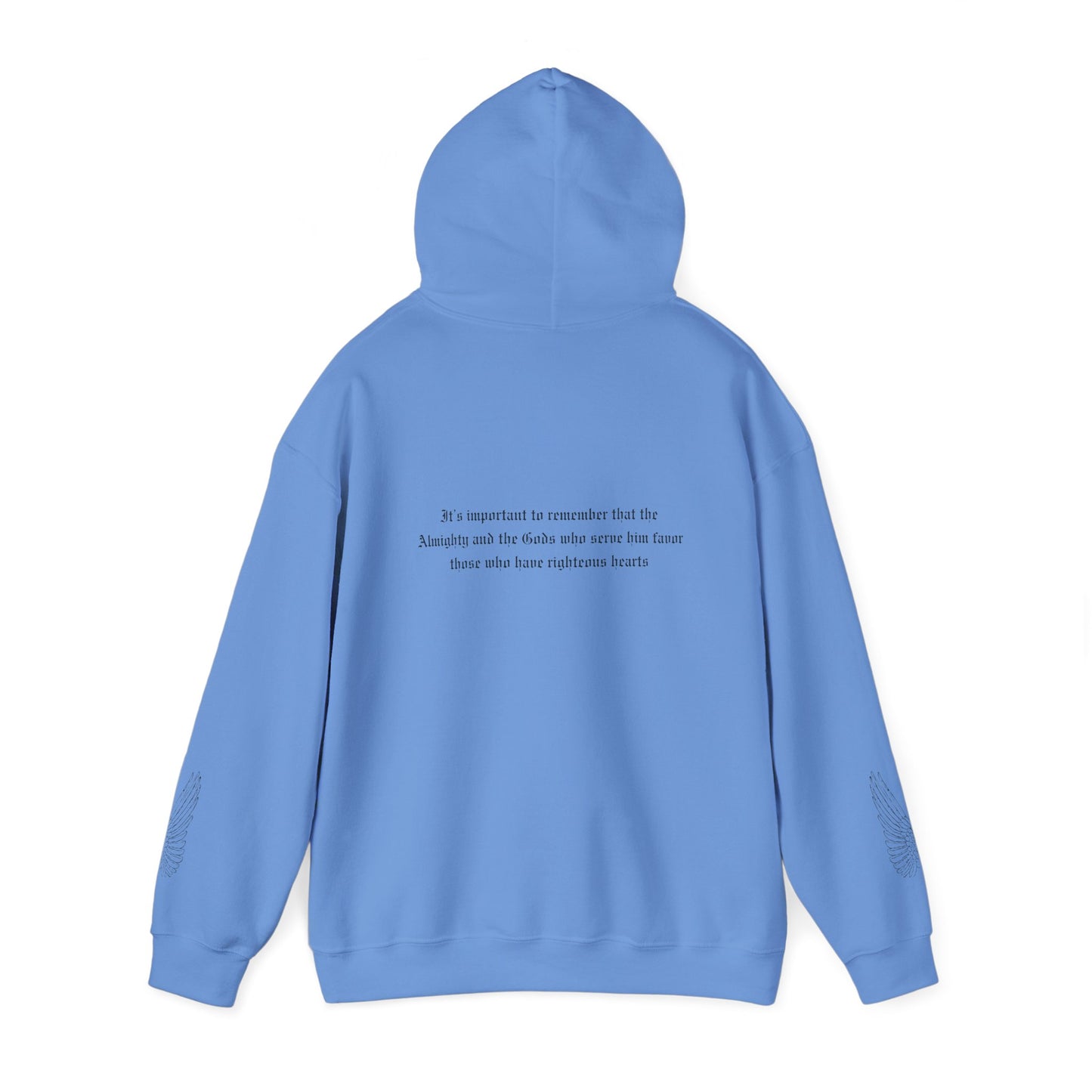 Inspirational Unisex Heavy Blend Hooded Sweatshirt - 'Be The Light'