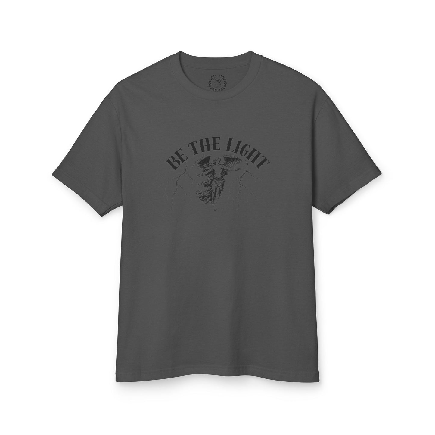 Be The Light Message Tee - Unisex Heavyweight Cotton T-Shirt